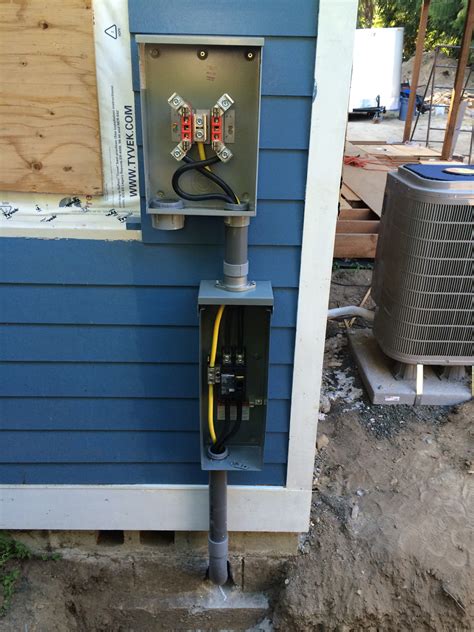 how to replace electric meter box|residential electric meter box installation.